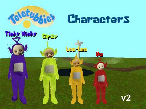 Slashcasual: Teletubbies Names And Pictures