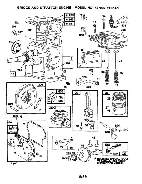 Diagram Of Briggs and Stratton Lawn Mower Engine | Briggs & stratton ...