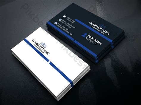 Double-sided Creative Business Card Template | AI Free Download - Pikbest