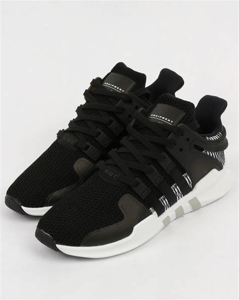 Adidas EQT Support Adv Trainers, Black White,originals, equipment