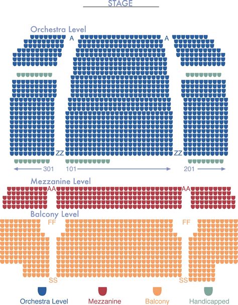 Popejoy Hall Seating Chart