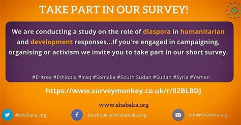 Take part in our new survey!