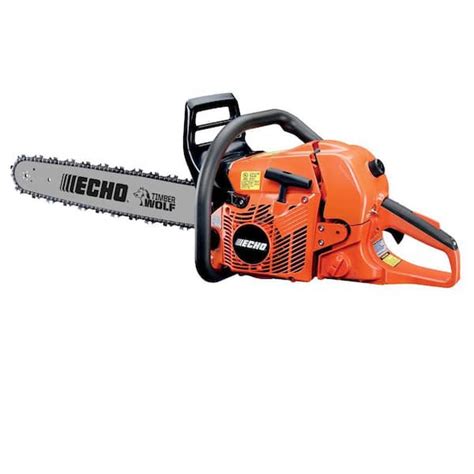 ECHO 20 in. 59.8 cc Gas 2-Stroke Rear Handle Timber Wolf Chainsaw CS-590-20AA - The Home Depot