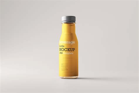 Beverage Bottle Mockup | Product Mockups ~ Creative Market