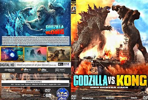 Cover: GODZILLA VS KONG dvd cover