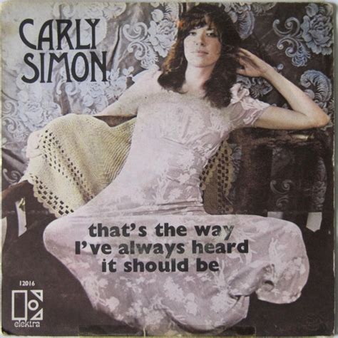 Carly Simon – That's The Way I've Always Heard It Should Be (Vinyl ...