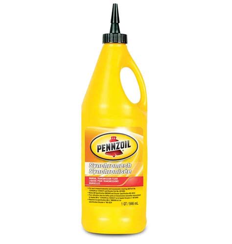 Pennzoil Synchromesh Manual Transmission Fluid – Three Pedals