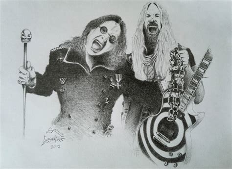 Zakk wylde and Ozzy Osbourne by Toxinman on DeviantArt