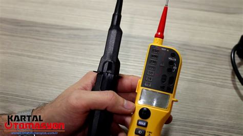 Fluke T130 Voltaj Test Cihazı - YouTube