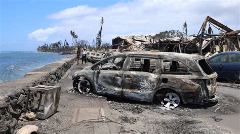 Pictures of Maui fire damage 'will shock you,' Hawaii governor says