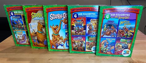 Scooby-Doo 50th Anniversary DVD collection. Five DVD's with four shows on each. on eBid United ...