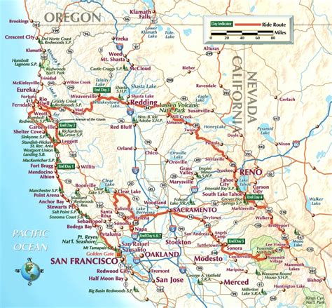 California Map - Road Map Of Northern California | Free Printable Maps