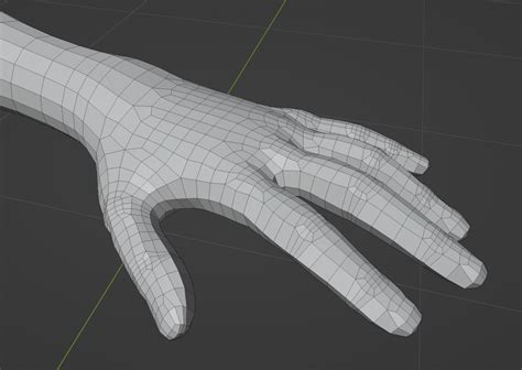 Hand retopology (Advice welcome) : r/blender