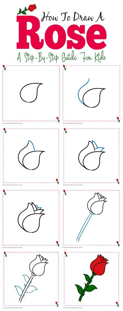 How To Draw A Rose: Easy Step-by-Step Guide