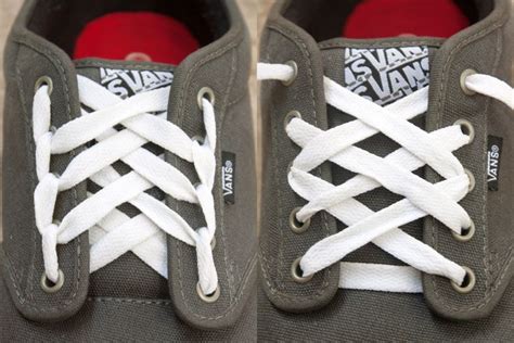 How to Make Cool Designs With Shoelaces for Vans | Shoe lace patterns, Ways to lace shoes, How ...