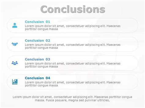 Conclusion Slide 18 PowerPoint Template