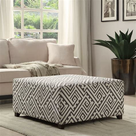 !nspire Fabric Cocktail Ottoman & Reviews | Wayfair.ca