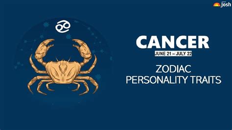 Personality Test: Cancer Zodiac Sign Personality Traits and Suitable ...