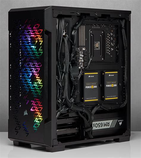 CORSAIR iCUE 220T RGB Airflow Gaming Case - Black - Best Deal - South Africa