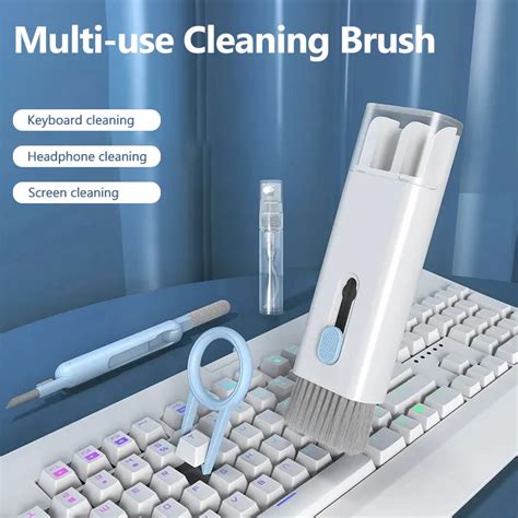 7-in-1 Keyboard Cleaning Kits Airpods Cleaner Headset Cleaner Pen ...