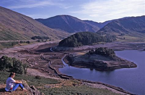 Haweswater Reservoir - level low © Ian Taylor :: Geograph Britain and ...