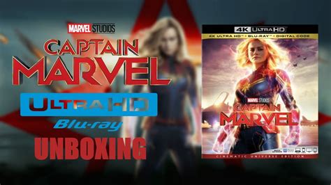 Captain Marvel 4K Blu-Ray UNBOXING - YouTube