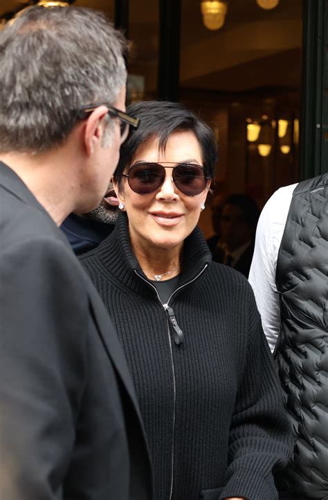 Kris Jenner and Corey Gamble - Shopping at Hermes in Paris 05/27/2023 ...