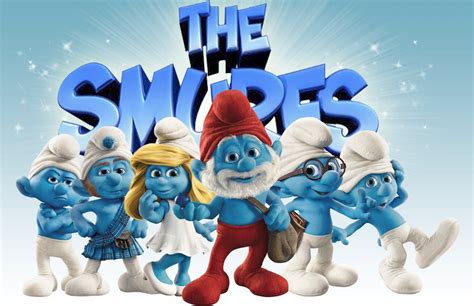 Smurfs The Lost Village Animation Cartoon Hd Wallpaper