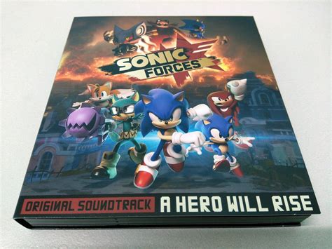 Sonic Forces Original Soundtrack: A Hero Will Rise - Sonic Collectibles - Sonic Notes