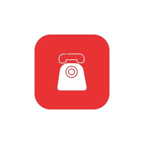 Premium Vector | Telephone icon