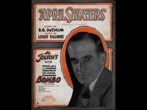 April Showers - Al Jolson (1921) Chords - Chordify