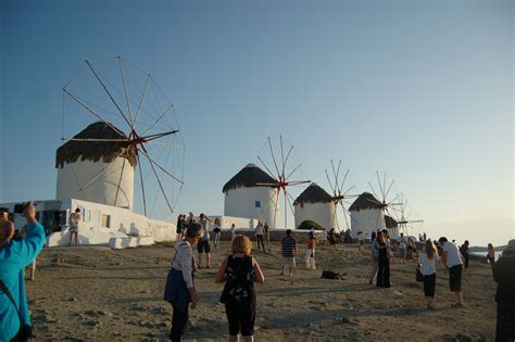 Windmills in Mykonos, Greece - Maiden Voyage