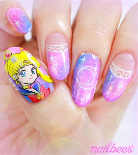 Sailor Moon Nail Art | nailbees