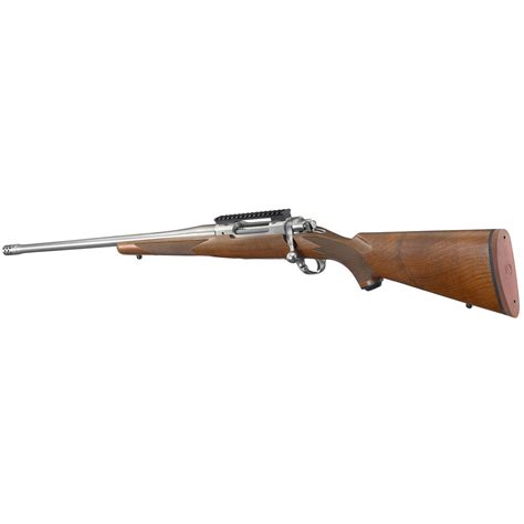 Ruger Hawkeye Hunter Left Hand - Stainless/Walnut Bolt Action Rifle ...