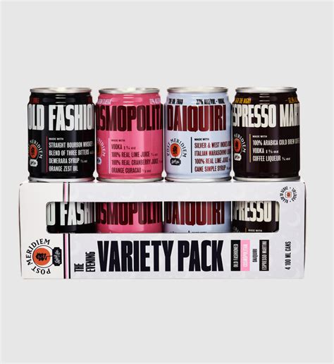 The Evening Variety Pack - 4pk – Post Meridiem Spirits