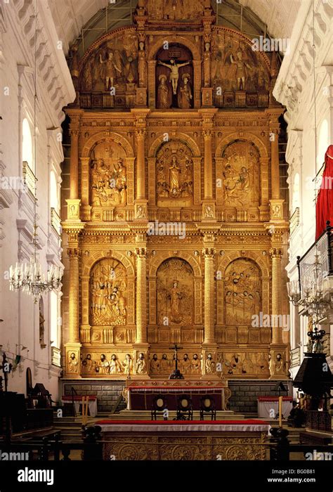 Se Cathedral in Old Goa, UNESCO World Heritage Site, Goa, India, Asia Stock Photo - Alamy