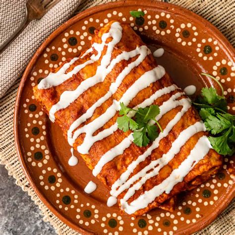 Beef Enchiladas Rojas Recipe | Dandk Organizer