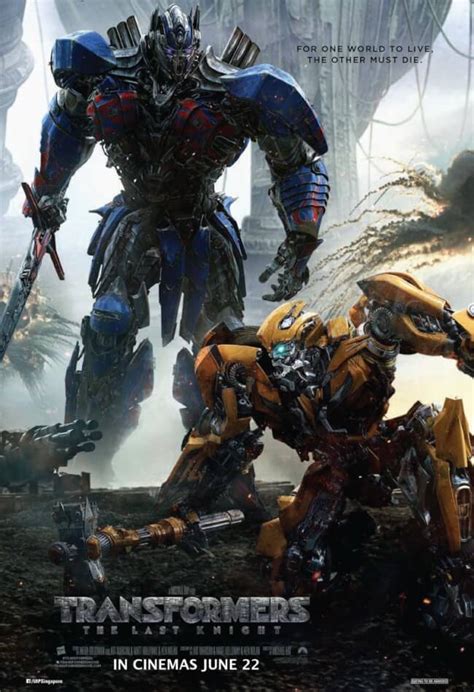 Transformers: The Last Knight (2017) Showtimes, Tickets & Reviews | Popcorn Singapore