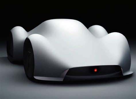 AI produced concept ‘apple car’ from description ‘minimalist sports car ...