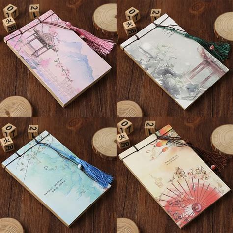 Creative Cute Chinese Wind Handmade Wireboard Booklet Notebook Gift ...