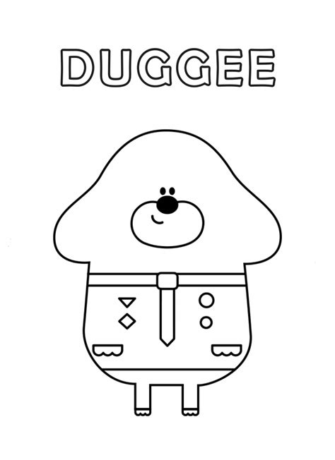 Hey Duggee Coloring Pages Printable Coloring Pages