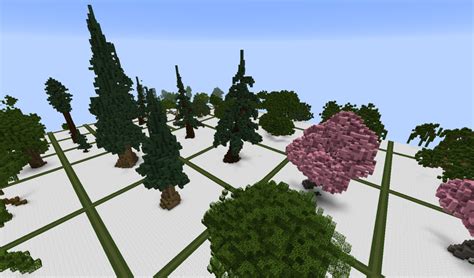 Tree Bundle | 370 Custom Trees [DOWNLOAD] Minecraft Map