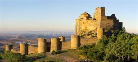 Château De Loarre, Province De Huesca, Aragon. Photo stock - Image du monument, historique: 35020486