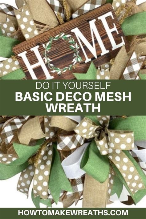 Basic Deco Mesh Wreath Kit - How to Make Wreaths - Wreath Making for Craftpreneurs