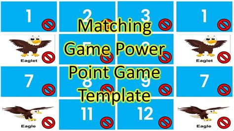 Matching Game PowerPoint Template | Downlaod here!