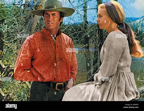 CLINT EASTWOOD & JEAN SEBERG PAINT YOUR WAGON (1969 Stock Photo, Royalty Free Image: 30917184 ...