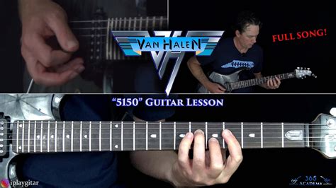 5150 Guitar Lesson (FULL SONG) - Van Halen