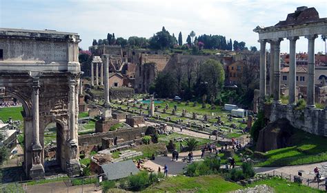 Ancient Roman Forum Reconstruction