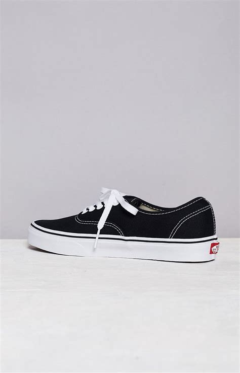 Vans Authentic Sneaker Black And White – Beginning Boutique