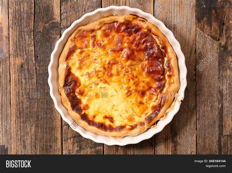 Homemade Quiche Cream Image & Photo (Free Trial) | Bigstock